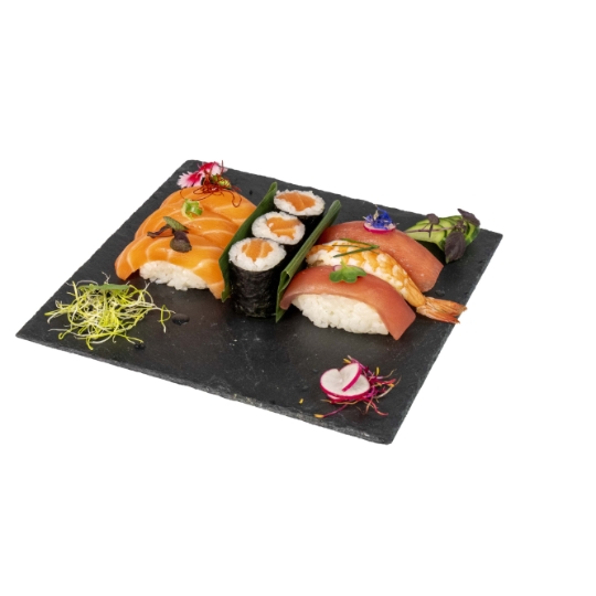 Sushi Le Zen : Maki Saumon, Saumon, Thon, Crevettes SUSHIMAN