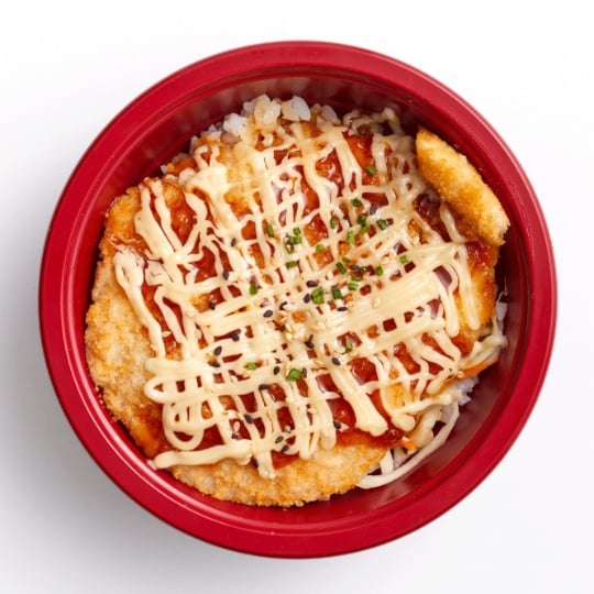 Donburi poulet katsu