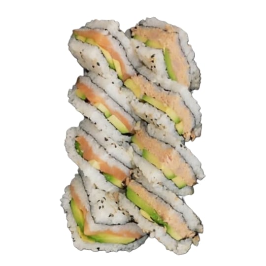 Riz sandwich saumon et thon