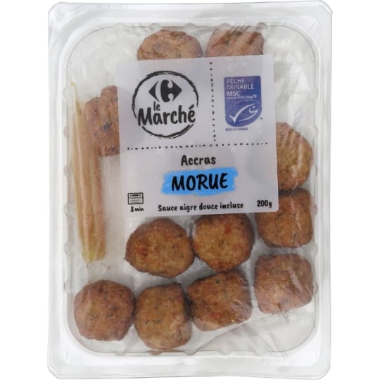 Accras de Morue MSC CARREFOUR LE MARCHE