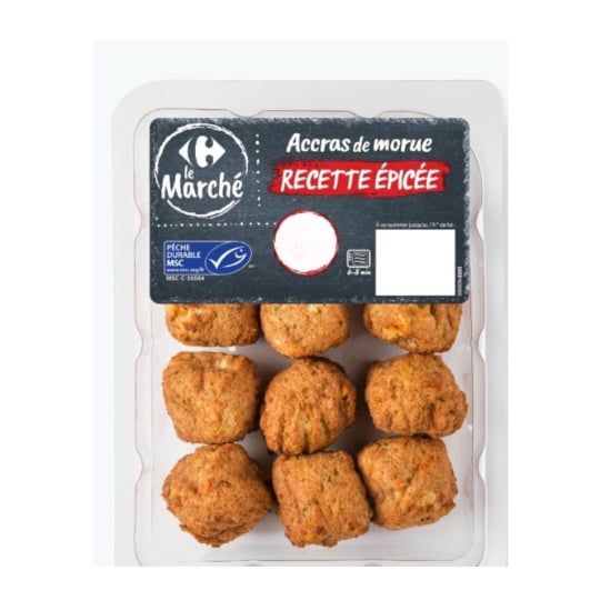 Accras de Morue Recette Epicée CARREFOUR LE MARCHE