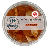 Plat Cuisiné Calmars et Poivrons à la Catalane CARREFOUR LE MARCHE