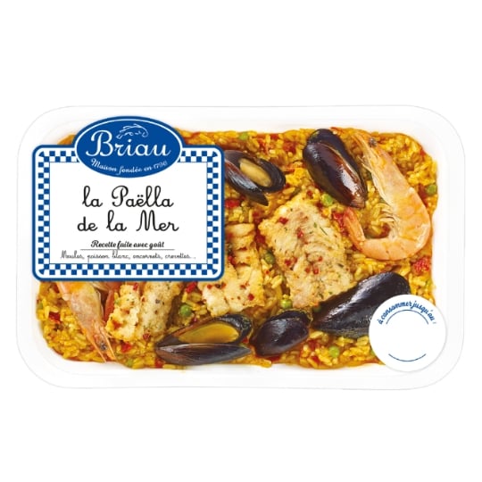 Plat Cuisiné Paëlla de la Mer MAISON BRIAU