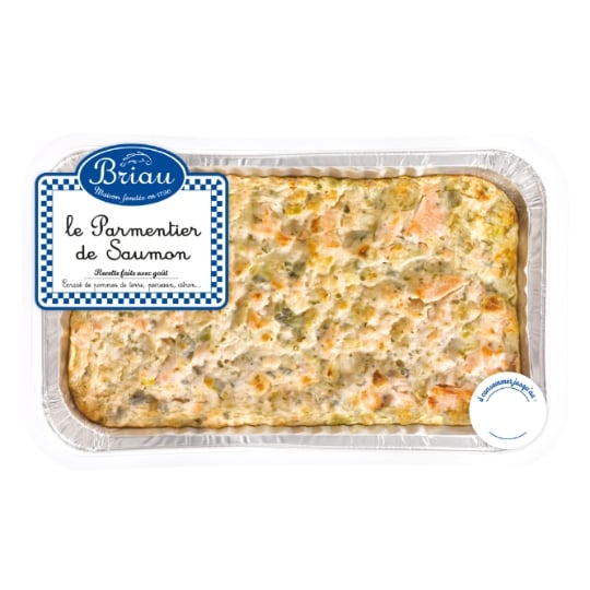 Plat Cuisiné Parmentier au Saumon MAISON BRIAU