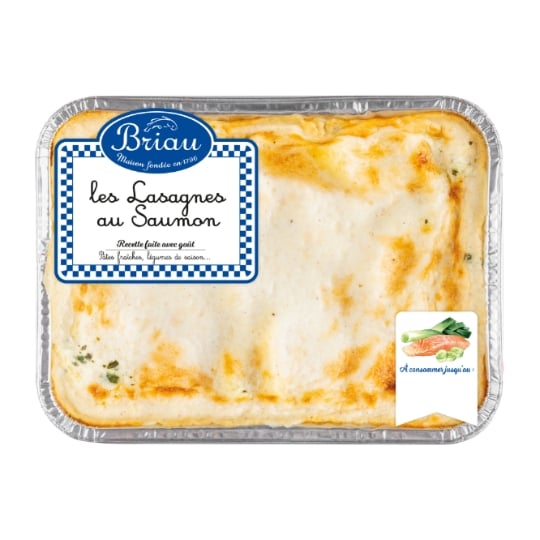 Lasagnes au saumon MAISON BRIAU