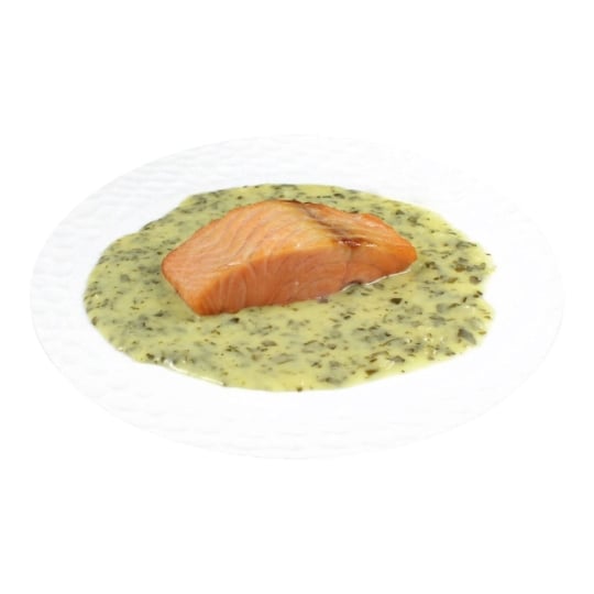 Pavé de saumon sauce oseille