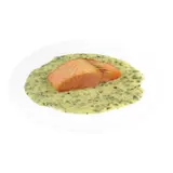 Pavé de saumon sauce oseille