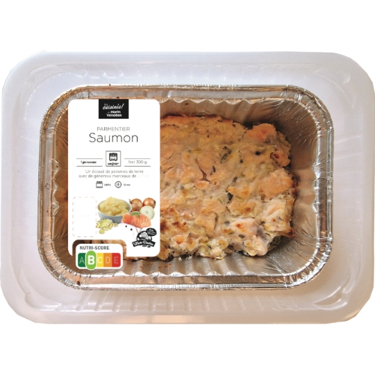 Plat Cuisiné Parmentier de Saumon