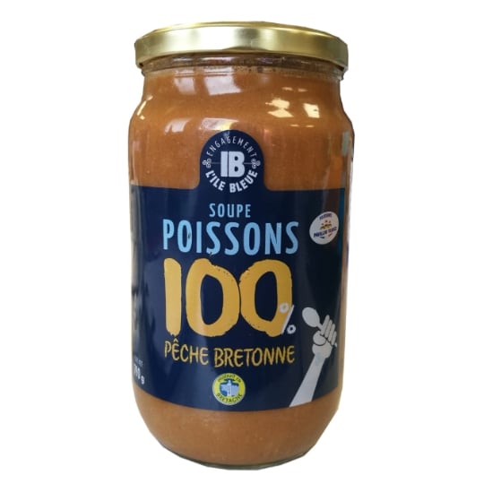 Soupe de Poissons 100% Pêche Bretonne ILE BLEUE