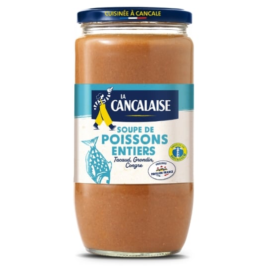 Soupe de poissons entiers LA CANCALAISE