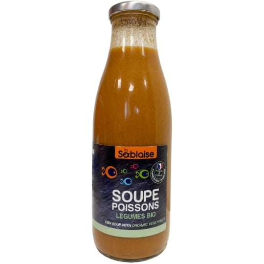 Soupe De Poissons Aux Légumes Bio LA SABLAISE