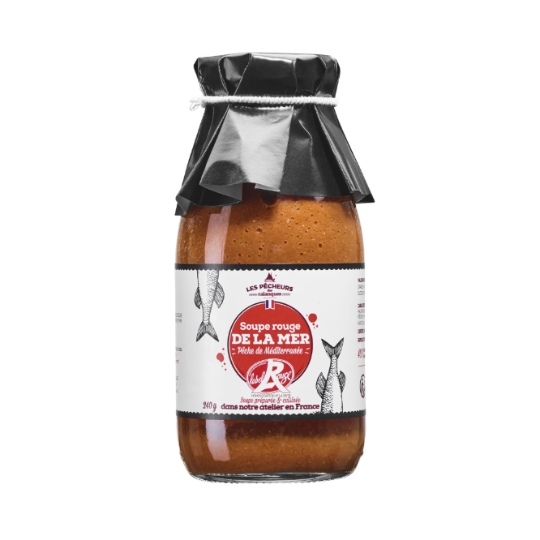 Soupe Rouge de la Mer Pêche de Méditerranée Label Rouge LES PECHEURS DES CALANQUES (LPC)