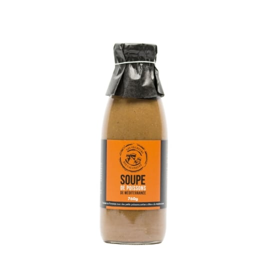 Soupe de poisson de méditerranée PECHEURS DES CALANQUES