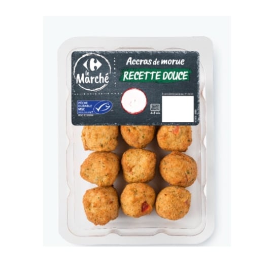 Accras de Morue Recette Douce CARREFOUR LE MARCHE