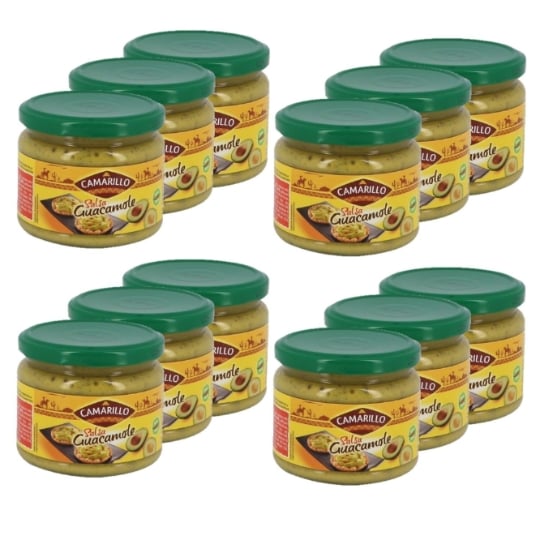 Lot 12x Guacamole - Camarillo - Bocal 300g CAMARILLO