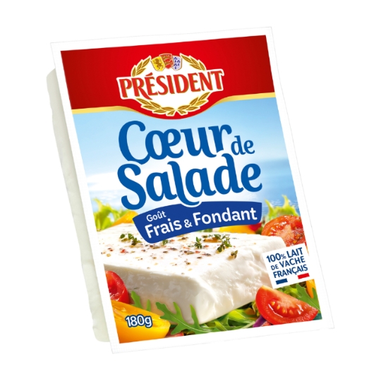 Fromage Cœur de Salade Goût Frais et Fondant PRESIDENT