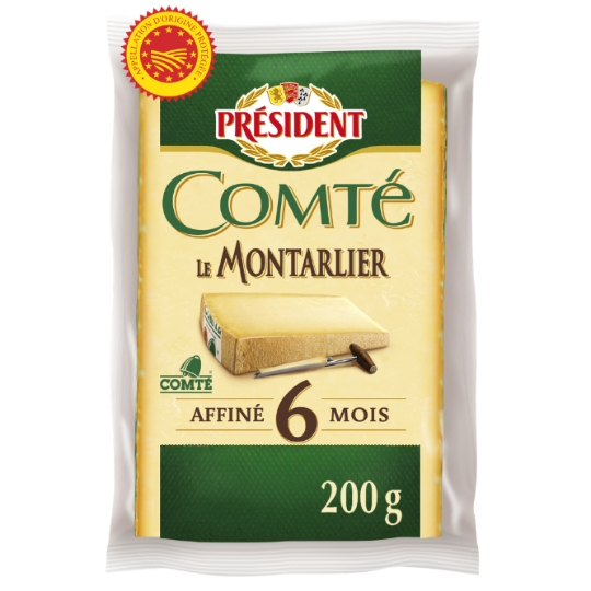 Comté le Montarlier Affiné 6 Mois A.O.P PRESIDENT