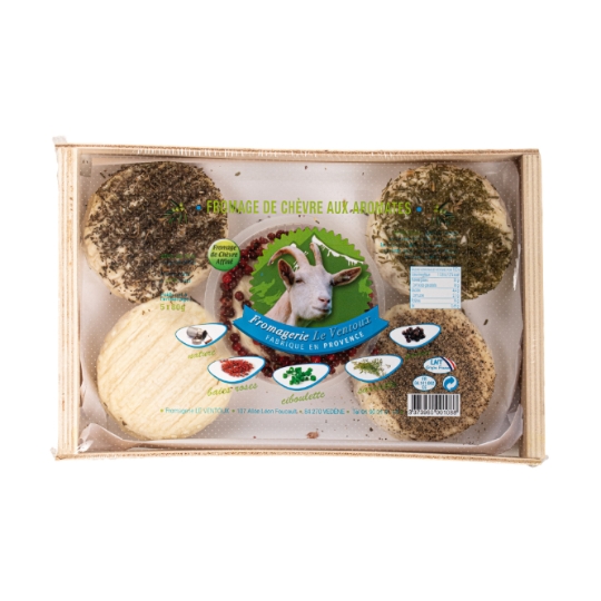 Plateau de fromage de chèvre aux aromates RUCH.MONTS VENTOUX