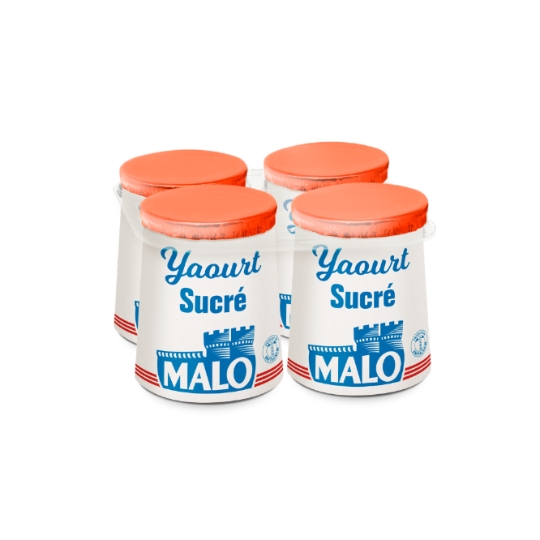 Yaourts Nature Sucré MALO