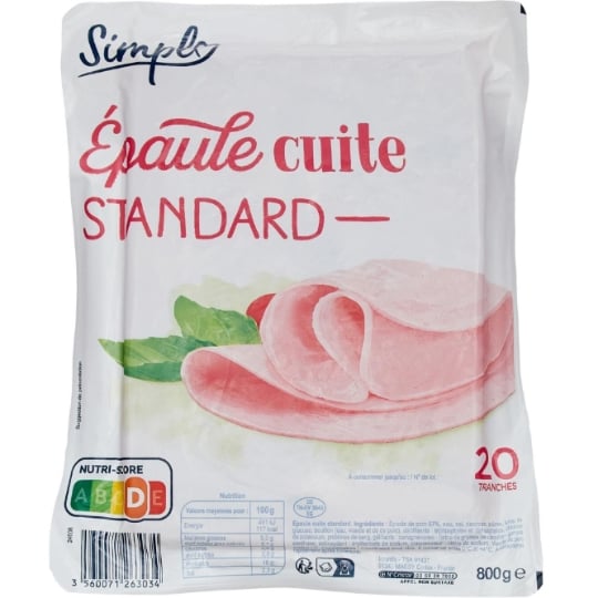 Jambon Epaule Cuite Standard SIMPL