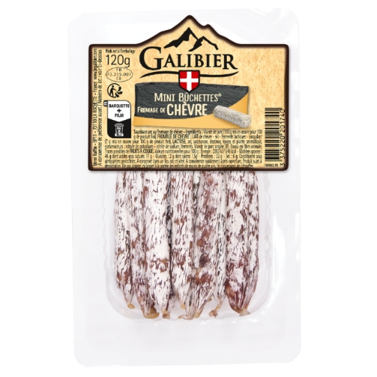 Mini Saucissons au Fromage de chèvre LE GALIBIER