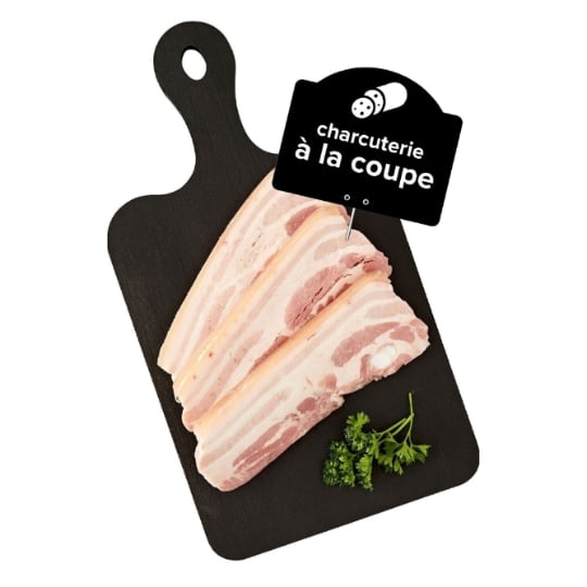 Poitrine de porc nature cuite