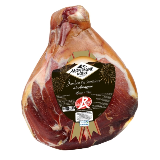 Jambon Sec Supérieur à l'Armagnac Label Rouge MONTAGNE NOIRE