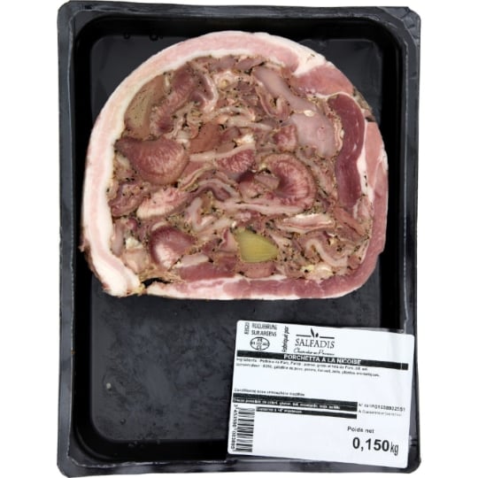Spécialité culinaire Porchetta à la niçoise