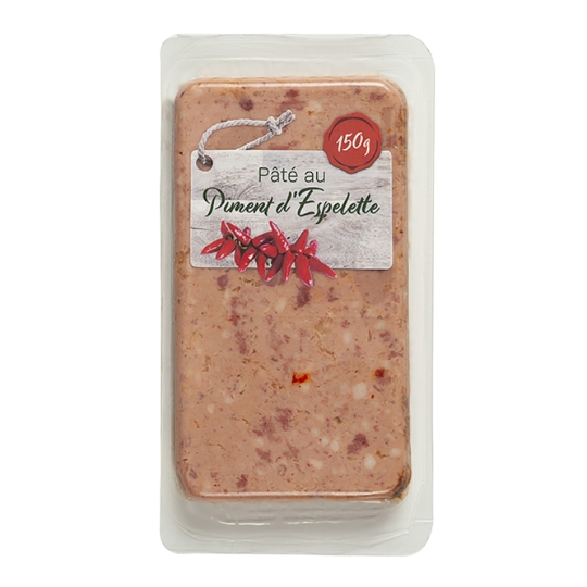 Pâté au Piment D'Espelette DISTRIBUE PAR JECA