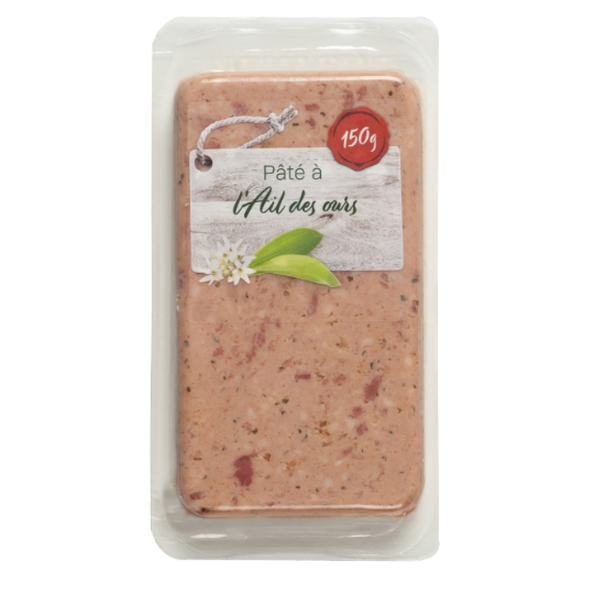 Pâté à l'Ail des Ours DISTRIBUE PAR JECA