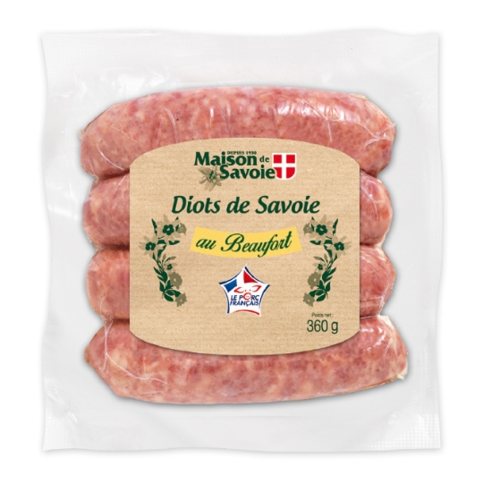 Saucisse à Cuire Diots Beaufort MAISON DE SAVOIE
