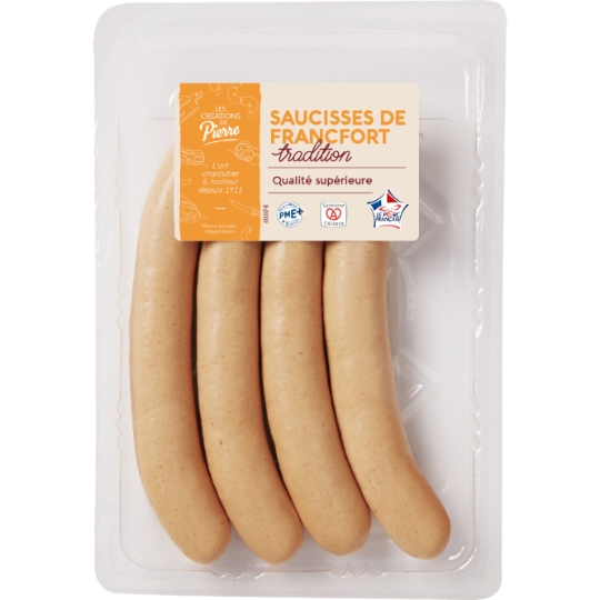 Saucisses de Francfort PIERRE SCHMIDT