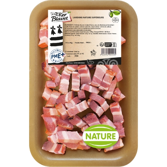 Lardons Nature Supérieurs CHARCUTERIE DU BLAVET