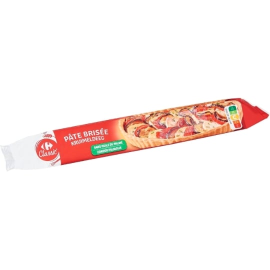Pâte brisée sans huile de palme CARREFOUR CLASSIC'