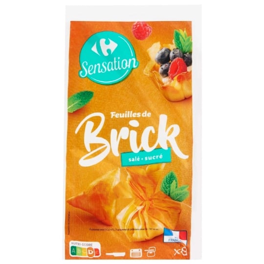 Feuilles de Brick Salé Sucré CARREFOUR SENSATION