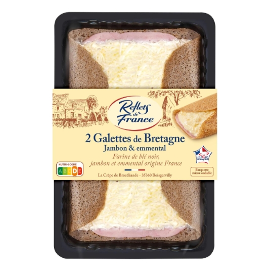 Galettes  farine de blé noir origine France REFLETS DE FRANCE