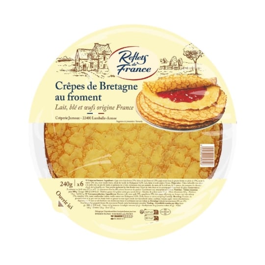 Crêpes au Froment de Bretagne REFLETS DE FRANCE