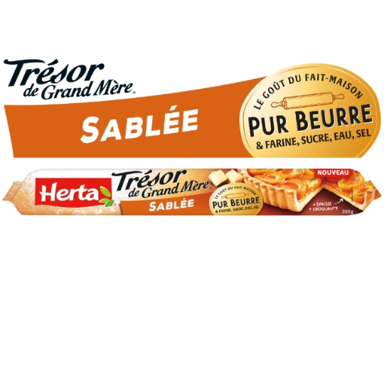Pâte Sablée Pur Beurre Trésor de Grand Mère HERTA