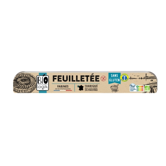Pâte Feuilletée Sans Gluten Bio BIOLOGIK