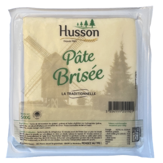 Pâte Brisée BISCUITERIE HUSSON