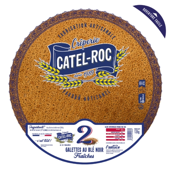 Galettes au Blé Noir CATEL ROC