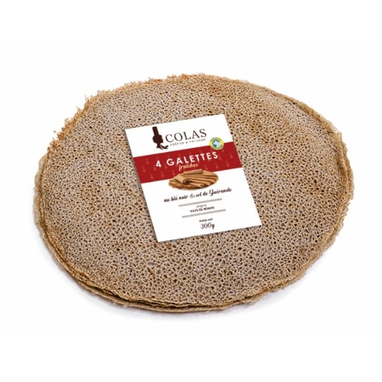 Galettes fraîches CREPERIE COLAS
