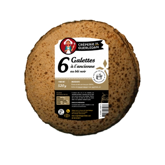 Galettes du pays à l'ancienne CREPERIE DE GUERLEDAN
