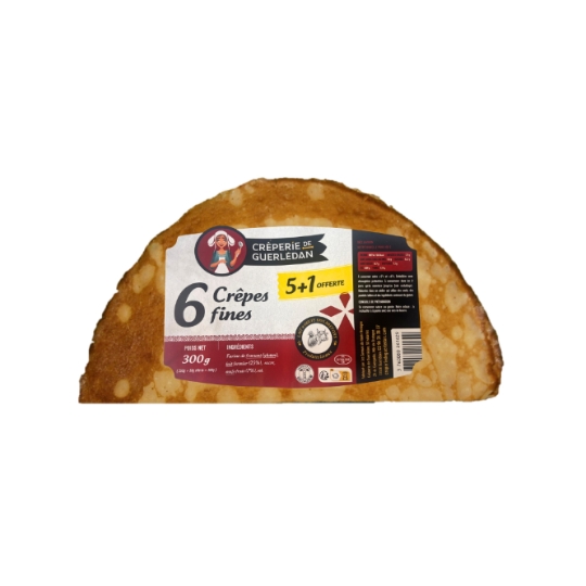 Crêpes Fines de Froment CREPERIE DE GUERLEDAN