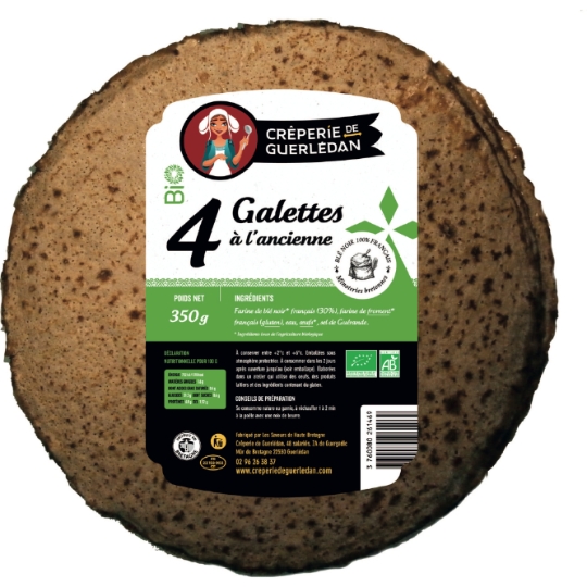 Galettes à l'Ancienne Bio CREPERIE DE GUERLEDAN