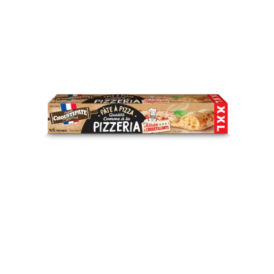 Pâte à Pizza XXL Prête à Dérouler CROUSTIPATE