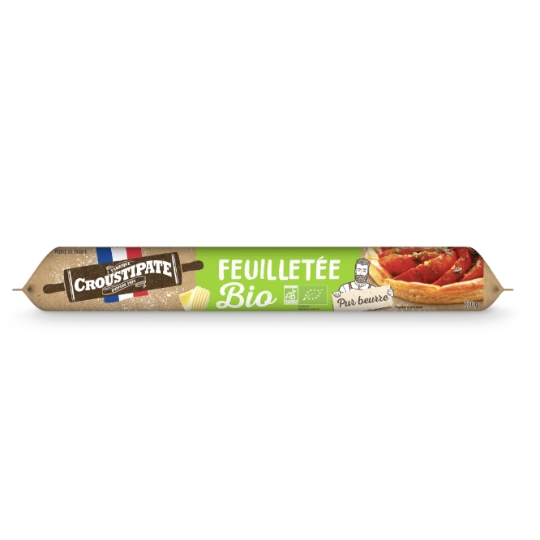 Pâte Feuilletée Pur Beurre Bio CROUSTIPATE