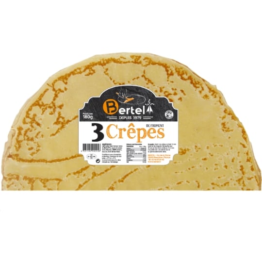 Crêpes de Froment GALETTES BERTEL