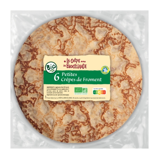 Petites Crêpes Moelleuses Bio LA CREPE DE BROCELIANDE