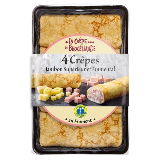 Crêpes Jambon Emmental LA CREPE DE BROCELIANDE